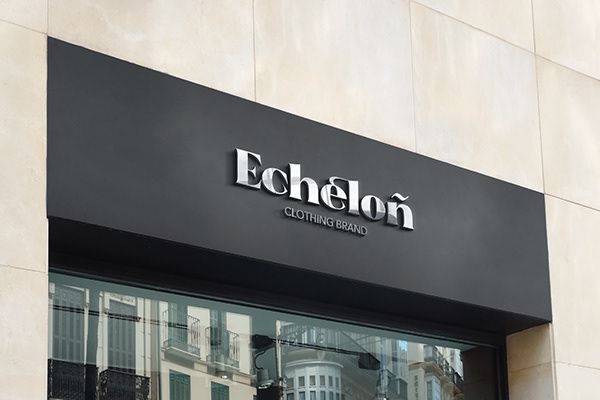 Echelon/ logo / identity for clothing brand / branding