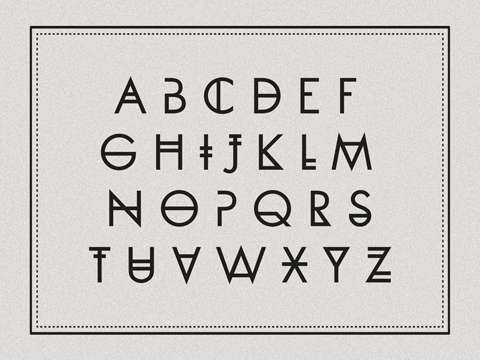 type design typographic Future 17 Typeface Image making