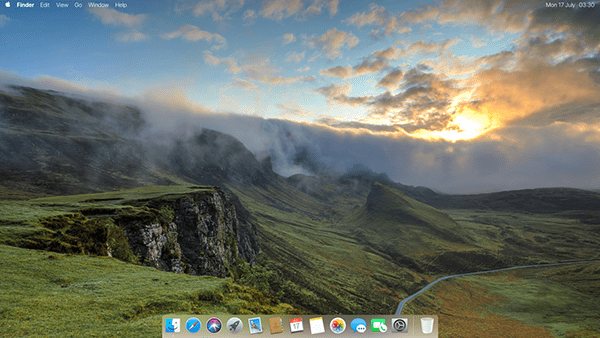 macOS Cupertino — UI design