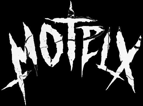 MOTELx horror typography   Poster Design Digital Art  grumpy panda