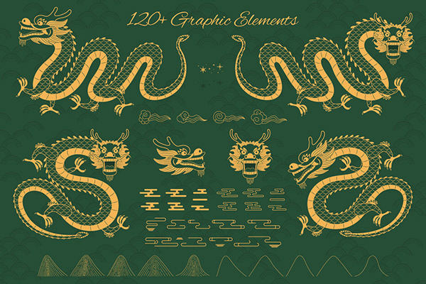 Dragon Boat Festival Vector Illustrations