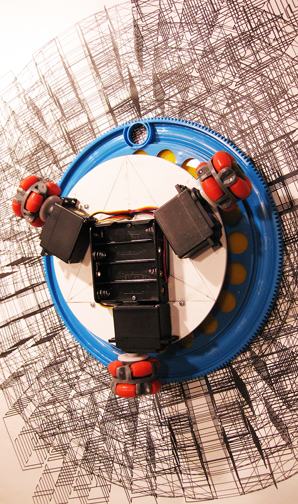 robot Arduino toy prototype robotics Electronics interaction circle pressure sensor Pet plastic hemisphere pressure sensitive surface rat