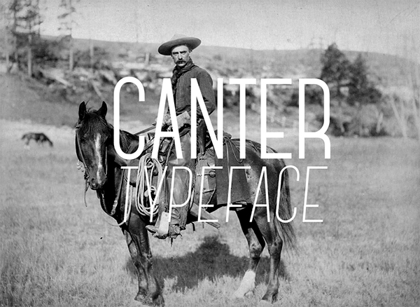 Canter Typeface