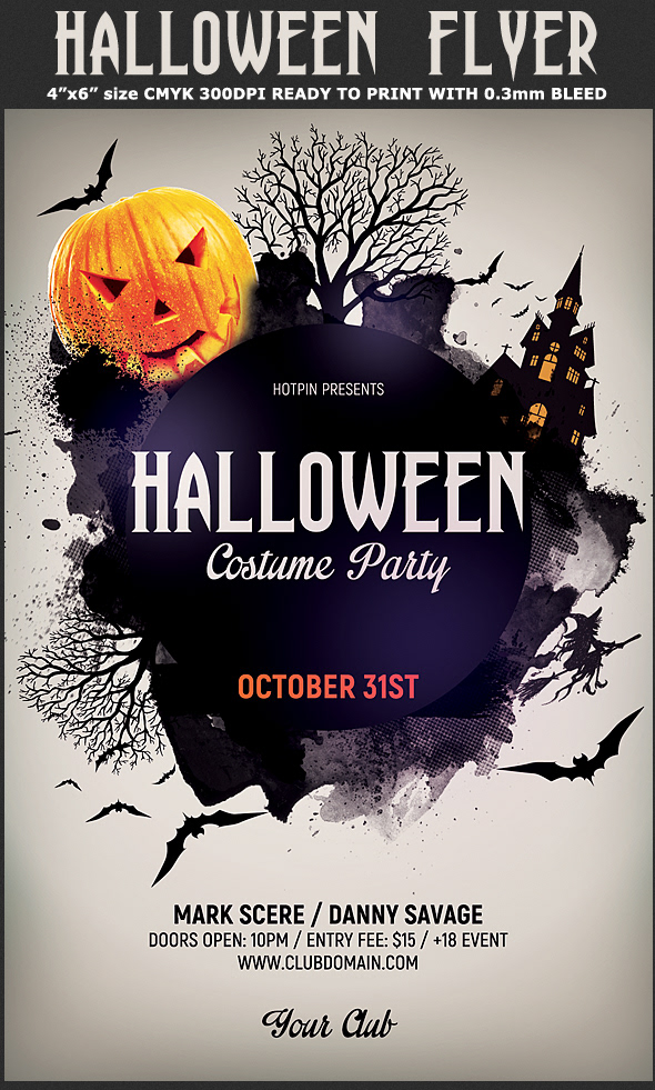 costume party dark Halloween halloween bash Halloween celebrations design halloween flyer Halloween Invitation night Halloween party