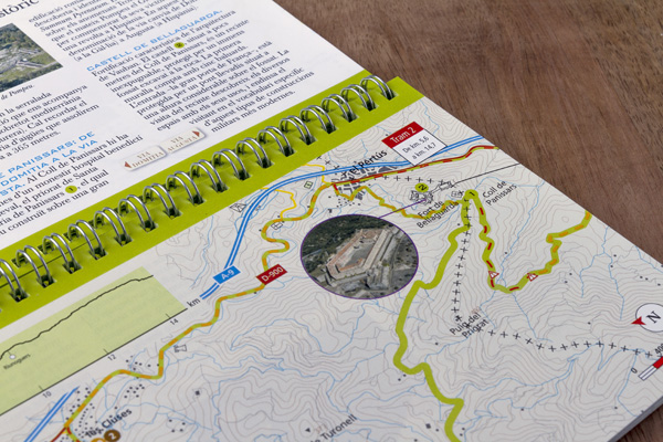 pirinexus Guide map cartography nexe impressions High Quality Printing wire-o binding