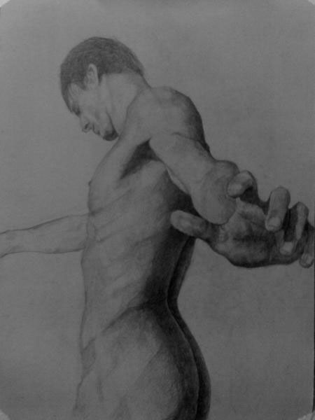 sketch potret figure
