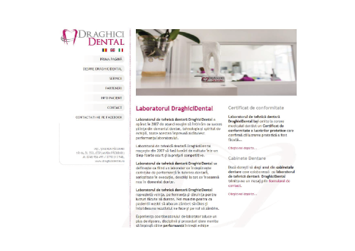 draghici dental dental industry Catalogue catalog print posters social media