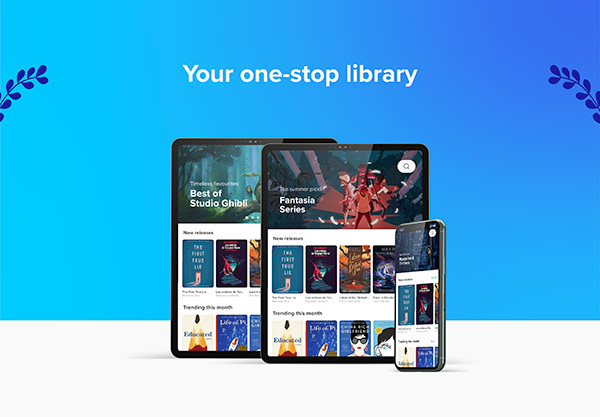 Shelves Book Library App UI/UX Design