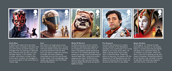 Royal Mail STAR WARS™ Stamps 2019