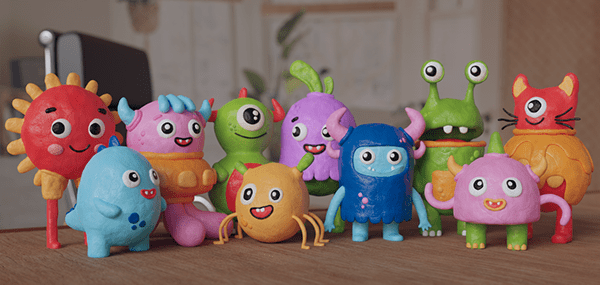 Clay Monsters - 3d Character Design