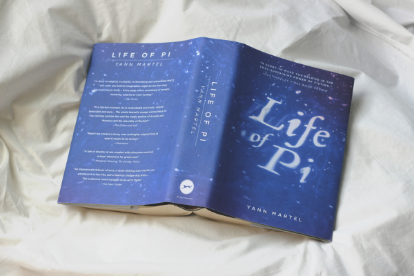 life of pi type experimental book cover book cover abstract serif alternative yann martel reflection water moon light galaxy stars