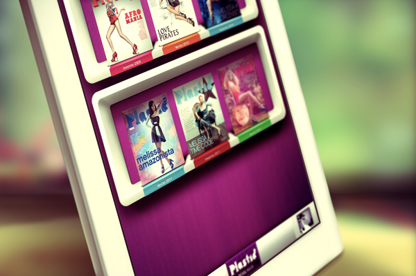 ipad newsstand ios newsstand iOS App app magazine melissa plastic dreams