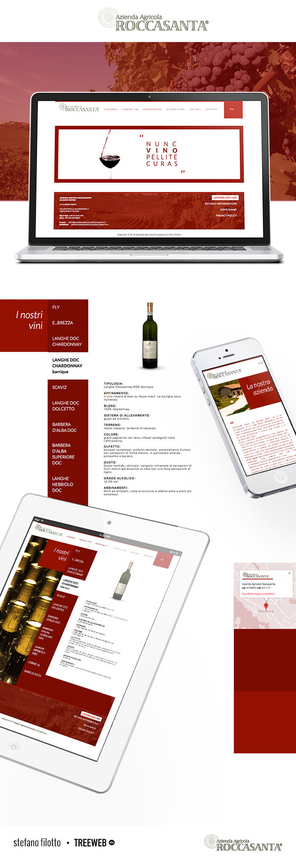 RESTYLING Website site Web wine Red wine