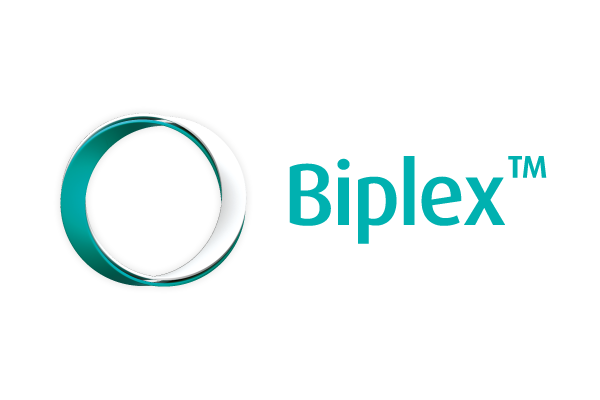 medical device Vascutek Biplex logo Logo Design Bi-layer MO  Möbius mobius circle enclosure Dax enjoy graphics