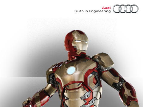 Audi Iron Man 3 banners