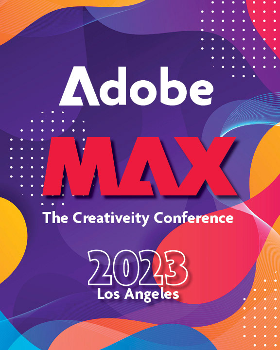 design Adobe MAX graphic design  branding  brochure banner Badges