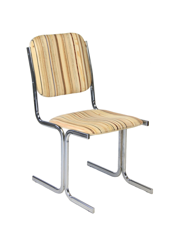 chair repurpose seat laminate walnut plastic mdf