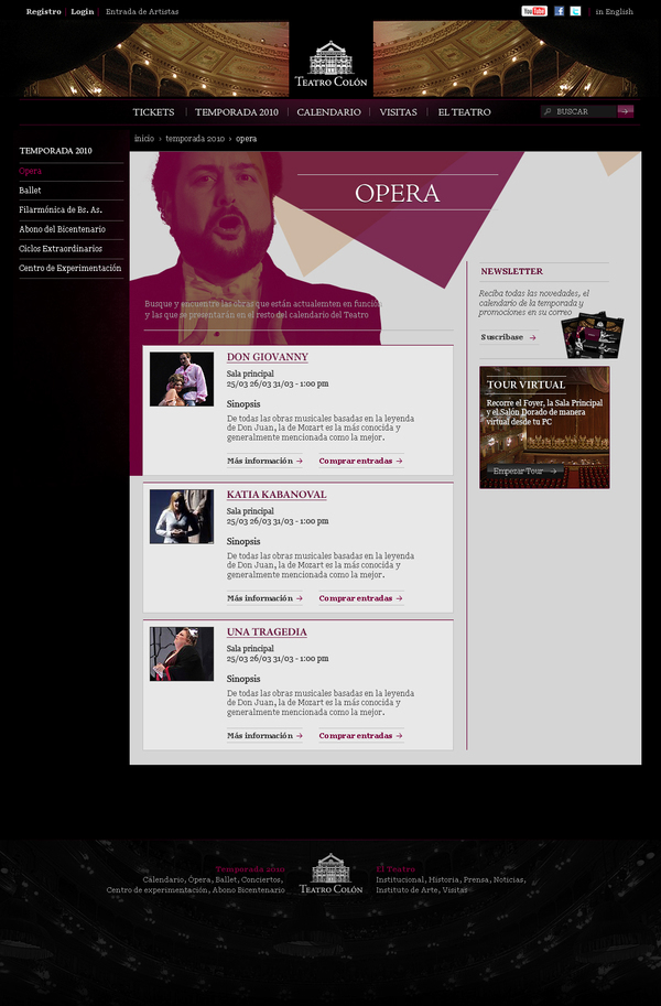 Colon Gala Classic Web dark teatro Classical