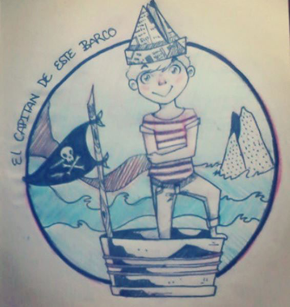 Sailor  Illustration sea pirat