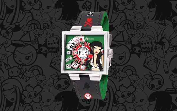 tokidoki watch hello kitty gambling casino craps Poker Slots chips time piece Character