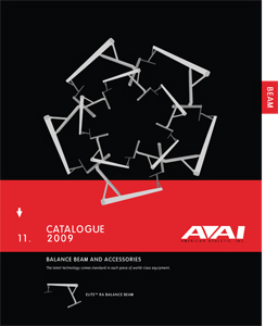 Catalogue gymnastics products sports sports-related american athletic inc. vector drawings