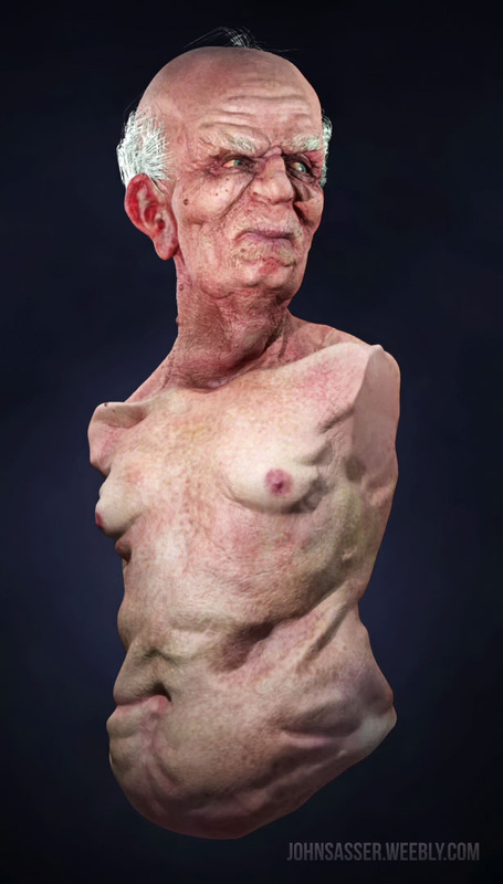 CG modeling Zbrush 3D Sculpt creature Maya