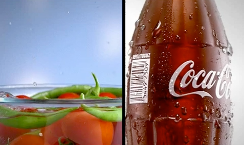 Coca-Cola coke SENSORY drink ads