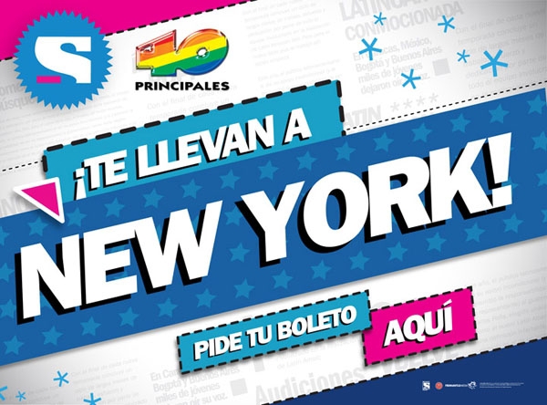 Latin american Idol graphic ads