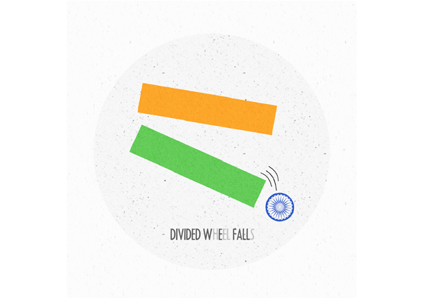 India flag country nation united Divided
