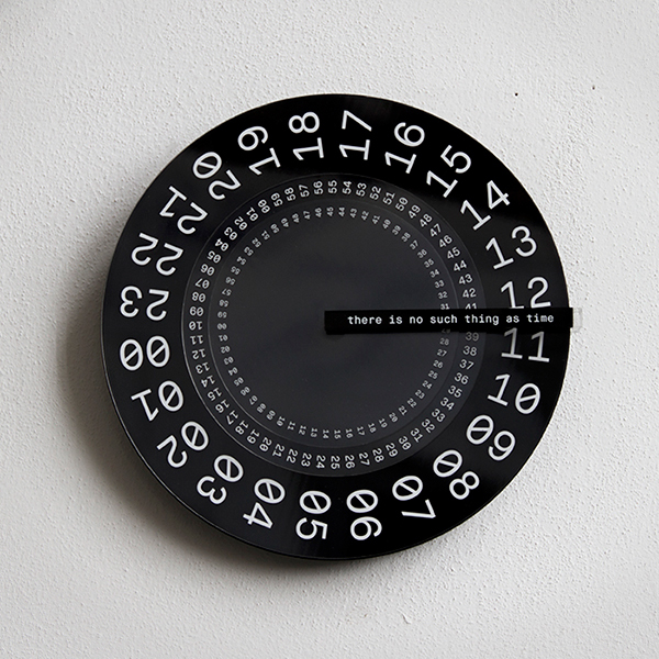 clock julian barbour theory time physics design Interior product spurný spurnej quotation Project White black