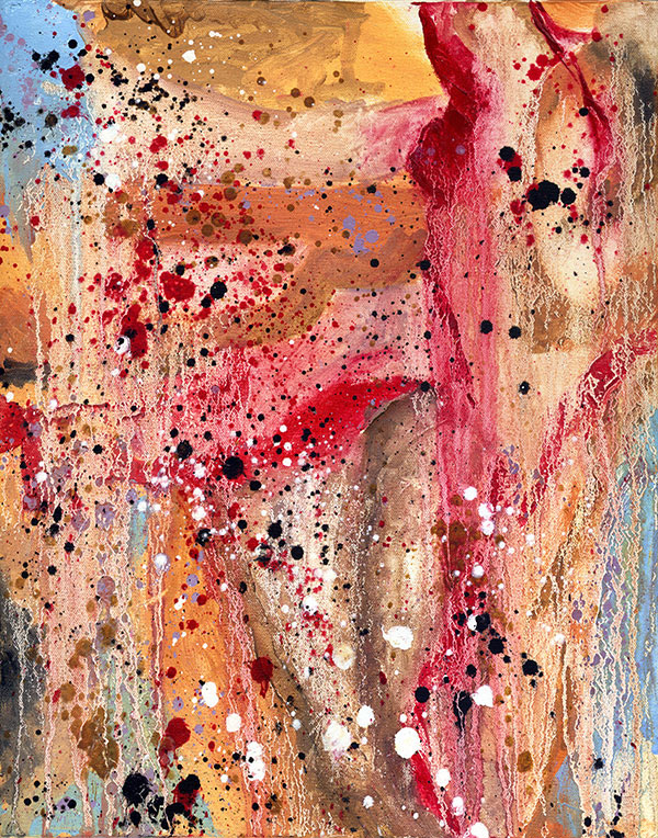 oil paint Oil Painting abstract splatter