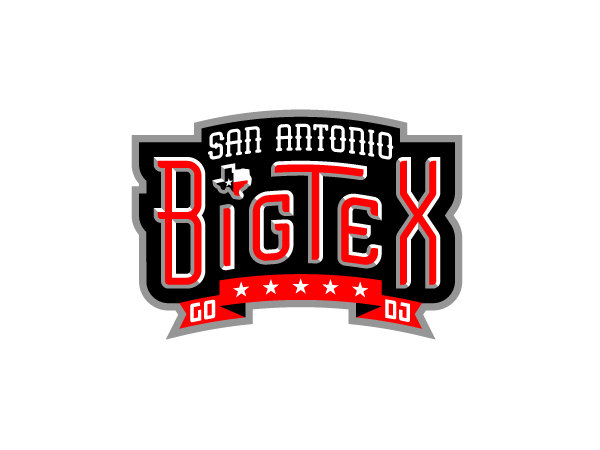 DJ Big Tex Davy Le Chevance MIGHTY SHORT short Logo Design team logo