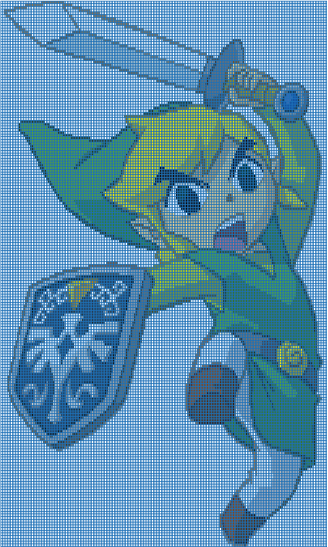 PIXEL ART- Link(Zelda)