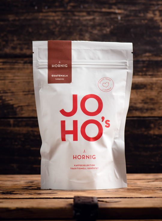 Coffee coffee packaging Hornig direct trade fairtrade roasting JOHO johos