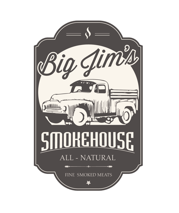 logo smokehouse BBQ vintage Retro Classic clean worn weathered fire meat Food 