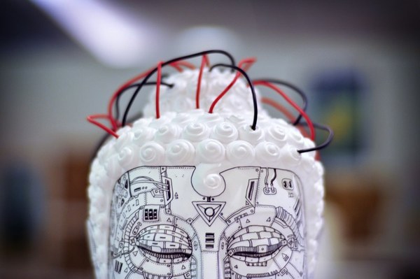 art tech 84cube eightyfourcube malaysia Shambala Custom toys head robot Wires details Marker mi2 studio