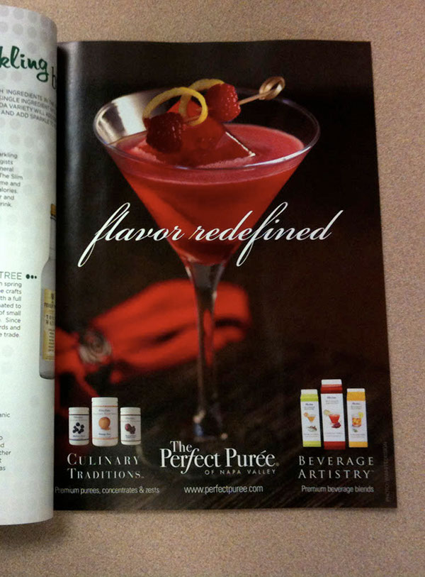 ad design cocktail Culinary
