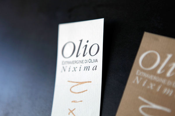 Label oil olio extra-virgin oil Olive Oil extra vergine nixima etichetta olive bottiglia bottle