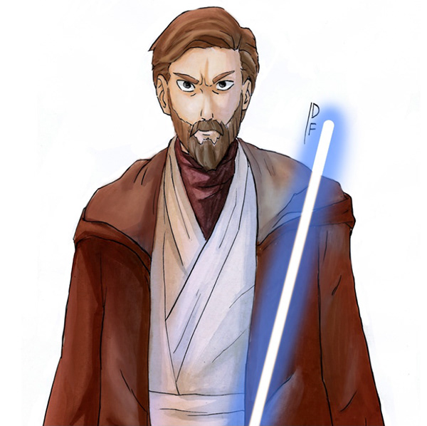 Obi Wan fanart.