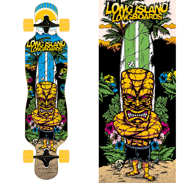 console auction Statistical Long Island Longboards - Deck Designs on Behance