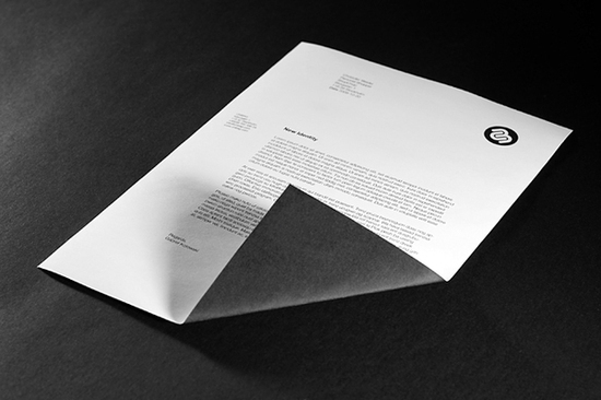 Corporate Identity Logotype letterhead business card