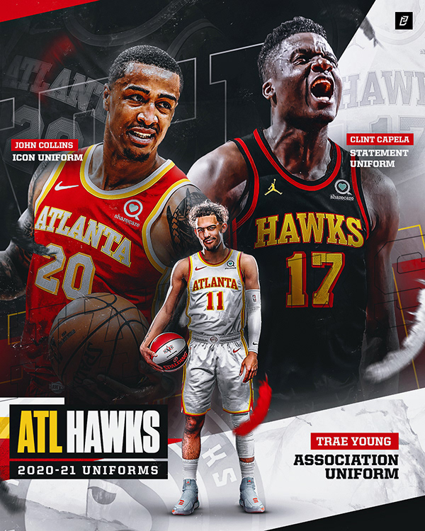 Atlanta Hawks 2020-21 Jersey Showcase
