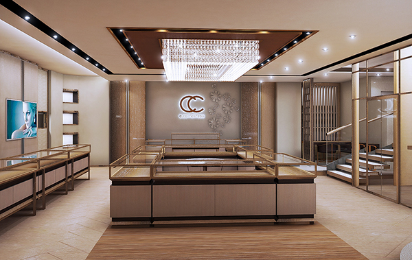 Retail jewellery shop china