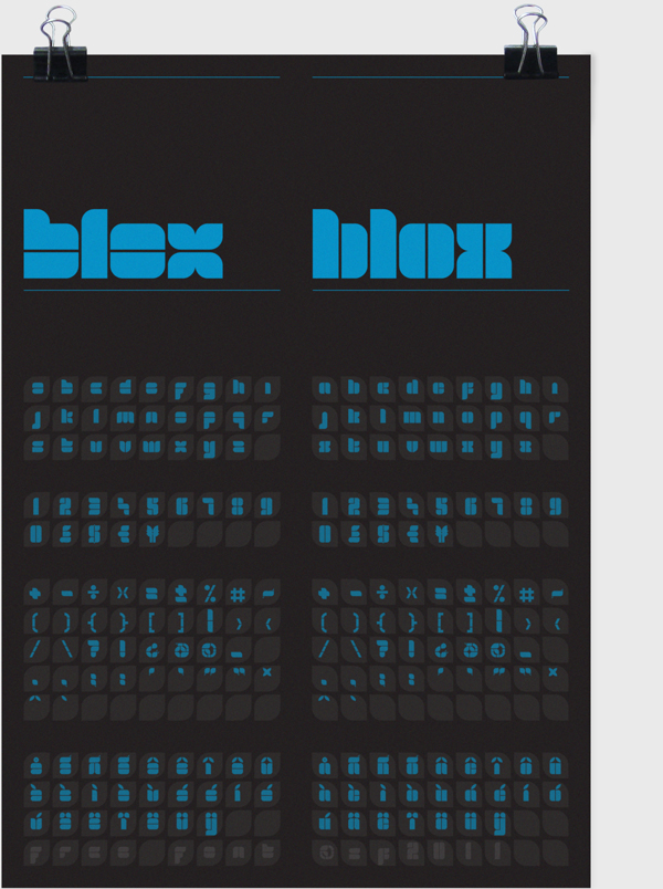 superfried blox font hype for type Typeface Retro