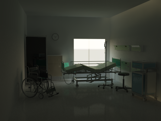 hopsital room light strore color  object filter Possibilities hide atmspheres contribute hospitalisation confort uses  design