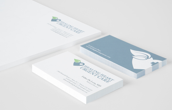 stationary Collateral brand medical corporate business card logo envelope letterhead graphic print