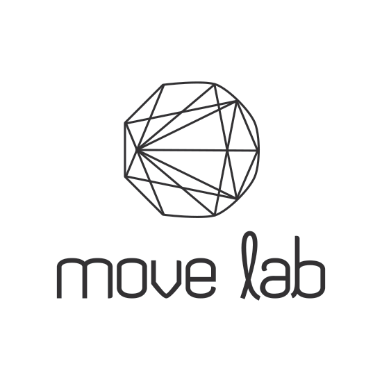 brand move lab movelab logo identity type lettering abstract innovation