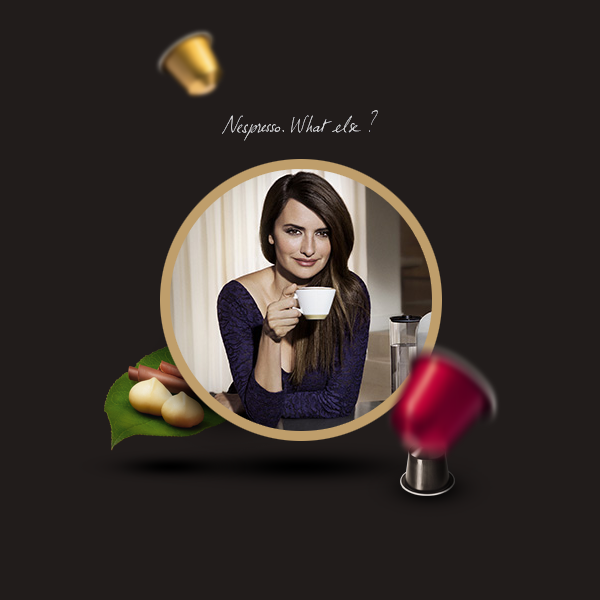 Nespresso Lattissima+ usa Canada penélope cruz Coffee cafe luxe digital campaign