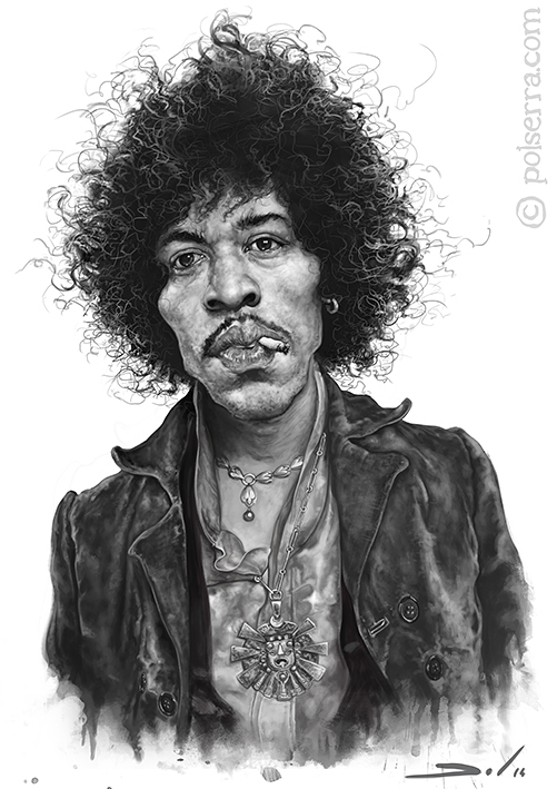 jimi Hendrix Jimi Hendrix sketch