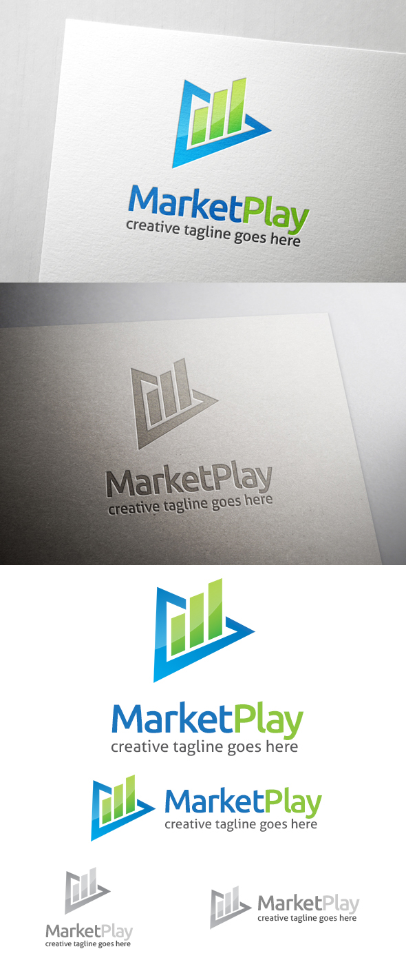 logo market marketing   statistic stats Forex trading stock play